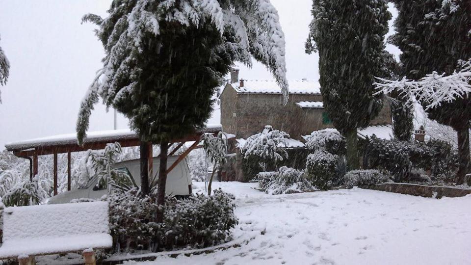 Casa Della Madonna Panzió Montaione Kültér fotó